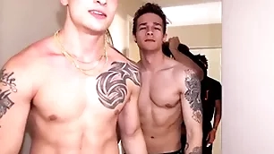 Con cut hookup! studs fuck as soon as they meet!