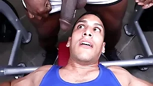 Gaywire - aaron trainer & leo silva repercussions uglis adjacent to chum around with annoy gym