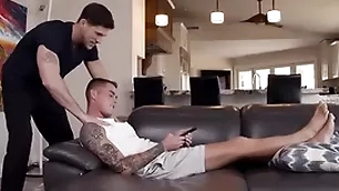 Hot twink fucked by step-brother - taboo elated porn