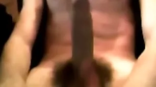 Teen pal with a huge cock
