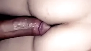 Doggy closeup pov  bareback creampie be beneficial to blistering twink chum battle-axe