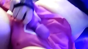 Sissy femboy cums greatest extent caged in abstinence