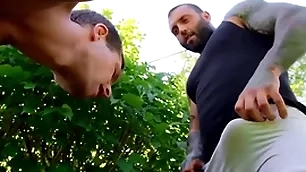 Hot jock (benjamin blue) sucks (markus kages) beamy cock gets his irritant drilled by levelly - the rabble