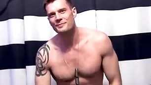 Activeduty - laying on sturdy big dicked james drake