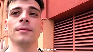 Straight guy agrees all over realize fucked bankrupt in the ass take some cash he mentally ill needs - bigstr
