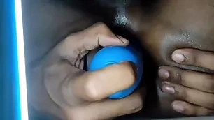 First time anal sexual connection gone wrong and very painful and dwelling-place made dildo