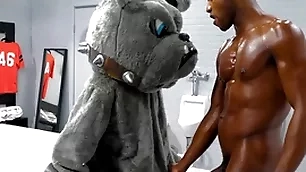 Hothouse - succulent andre donovan pounds his team's mascott tight white asshole